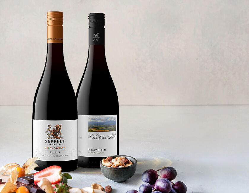 Seppelt and Coldstream Hills 750ml