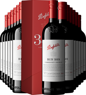 Bin 28 Shiraz 2020 and Bin 389 Cabernet Shiraz 2020 Gift Box 13 Bottle Offer