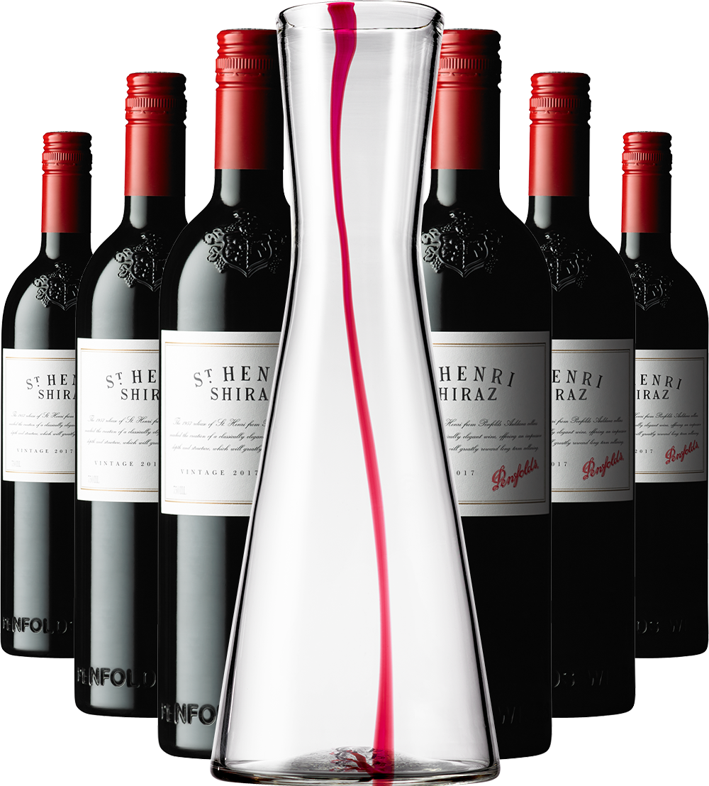 St Henri Shiraz 2017 with Decanter